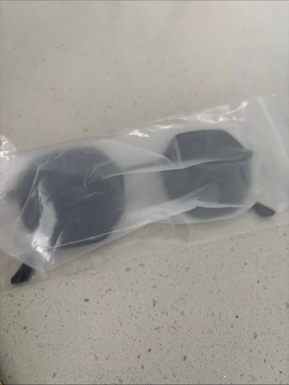 Black Octagonal Unisex Sunglasses